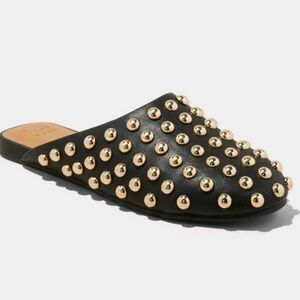 Channing slip on mule flats